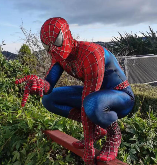 Web Man character entertainer