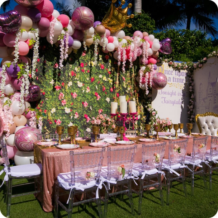 Custom party celebration